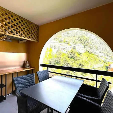 아파트 Beausoleilmonaco Terrasse Vue Clim Et Acces Piscine 보솔레이