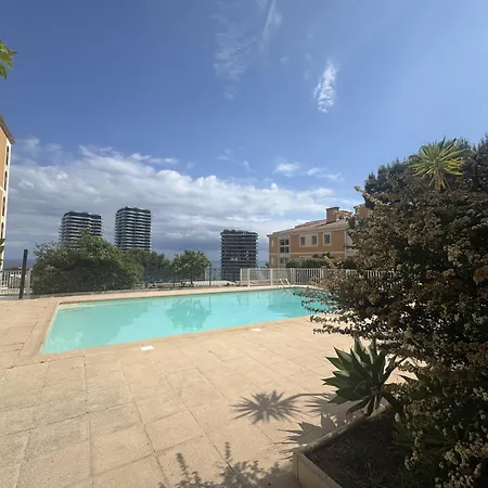 아파트 Beausoleilmonaco Terrasse Vue Clim Et Acces Piscine