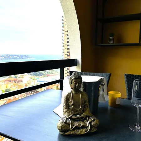 Daire Beausoleilmonaco Terrasse Vue Clim Et Acces Piscine Beausoleil