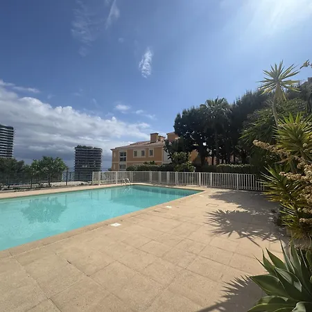 Beausoleilmonaco Terrasse Vue Clim Et Acces Piscine 아파트
